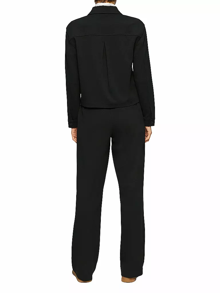 S.OLIVER | Businesshose  | schwarz