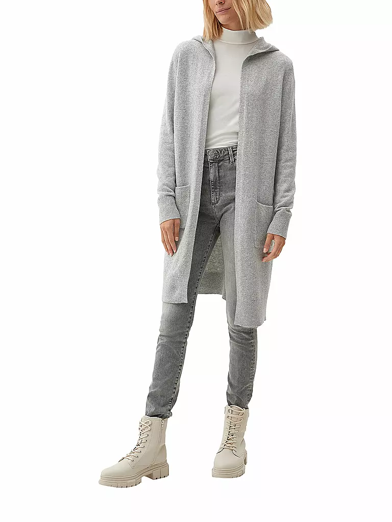 S.OLIVER | Cardigan | grau