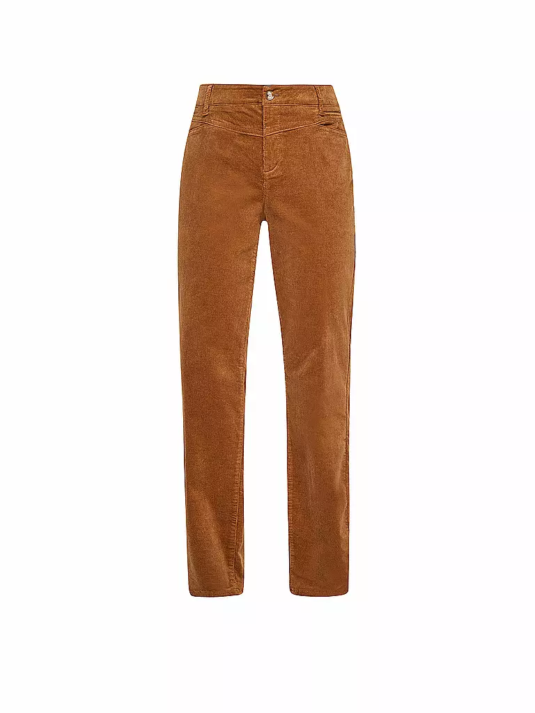 S.OLIVER | Cordhose Regular Fit | camel