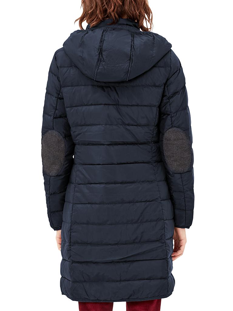 s oliver steppmantel blau