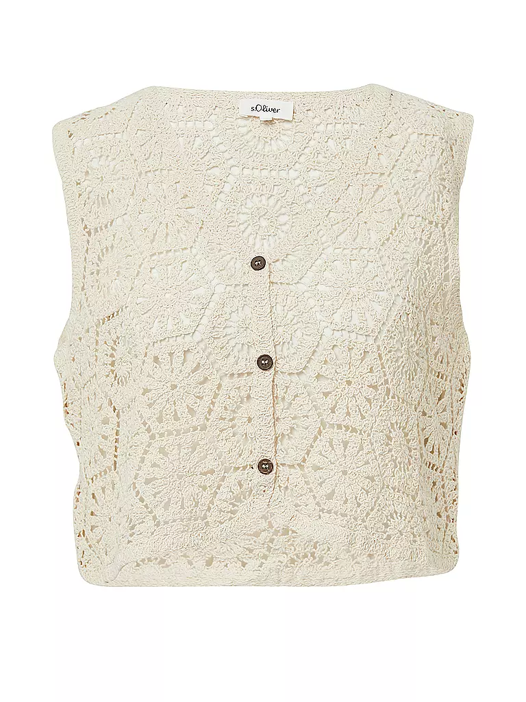 S.OLIVER | Gilet  | beige