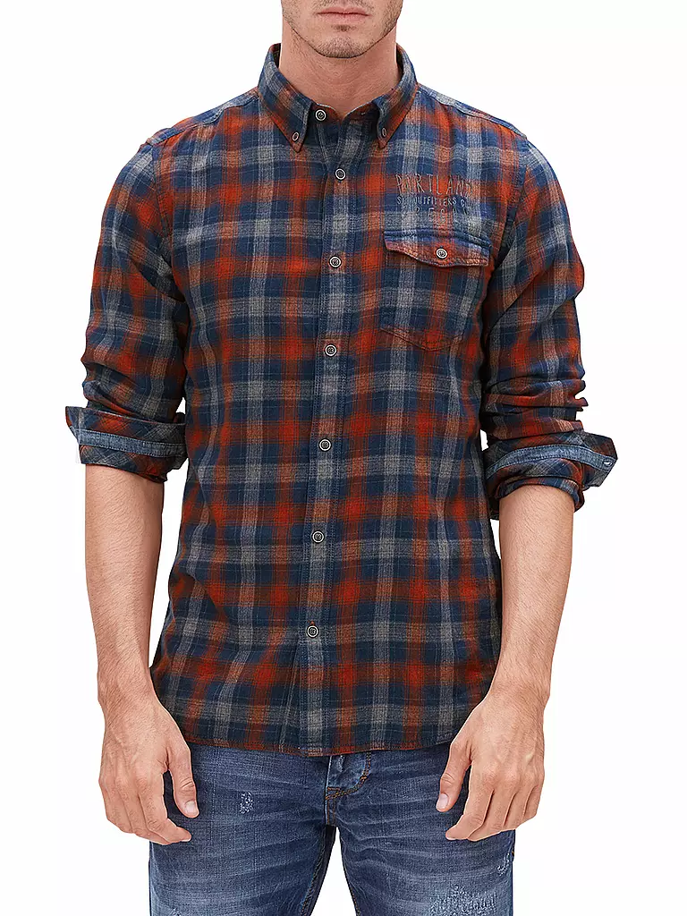 S.OLIVER | Hemd Slim-Fit  | 