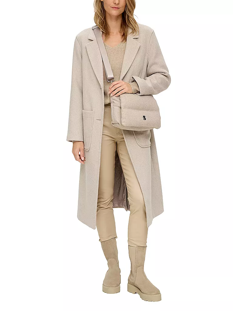 S.OLIVER | High Rise Skinny Jeans | beige