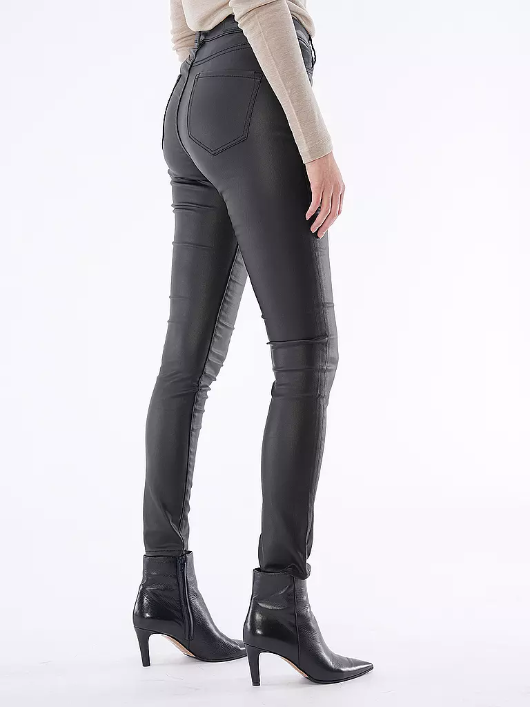 S.OLIVER | High Rise Skinny Jeans | schwarz