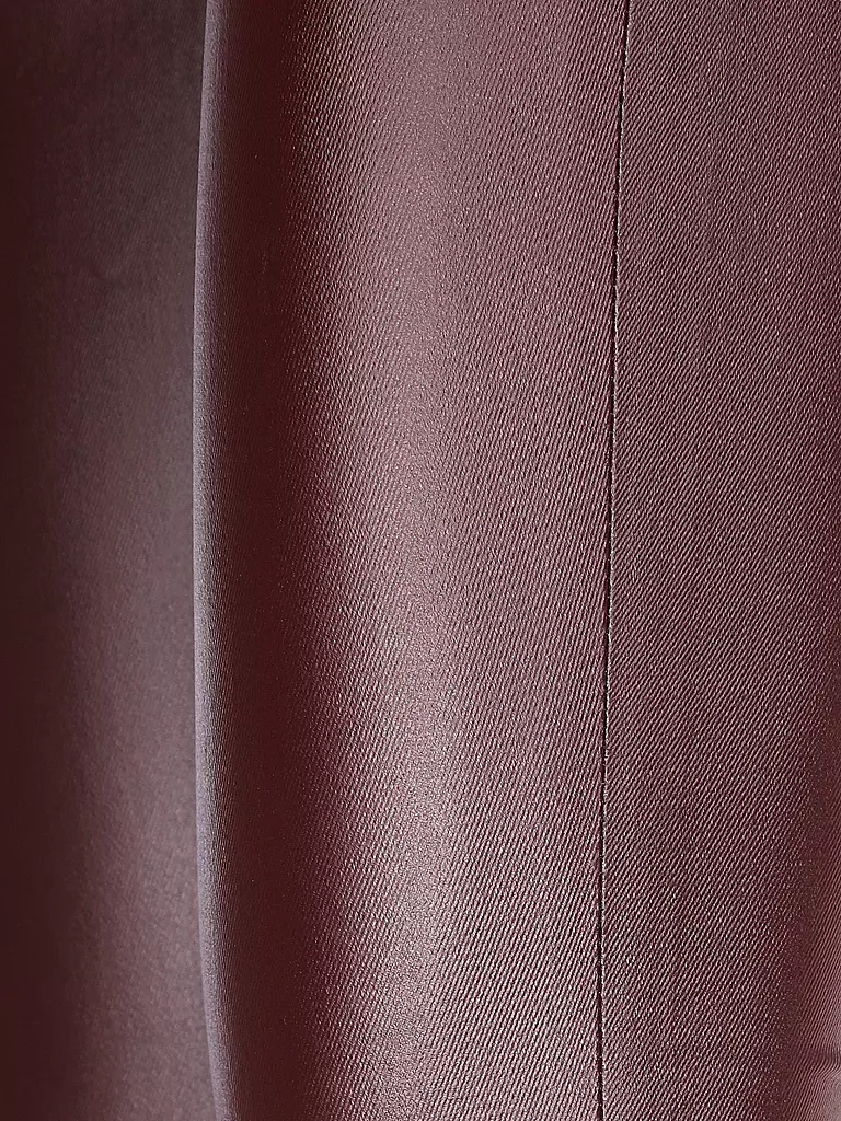 S.OLIVER | Hose in Lederoptik High Rise Skinny  | dunkelrot