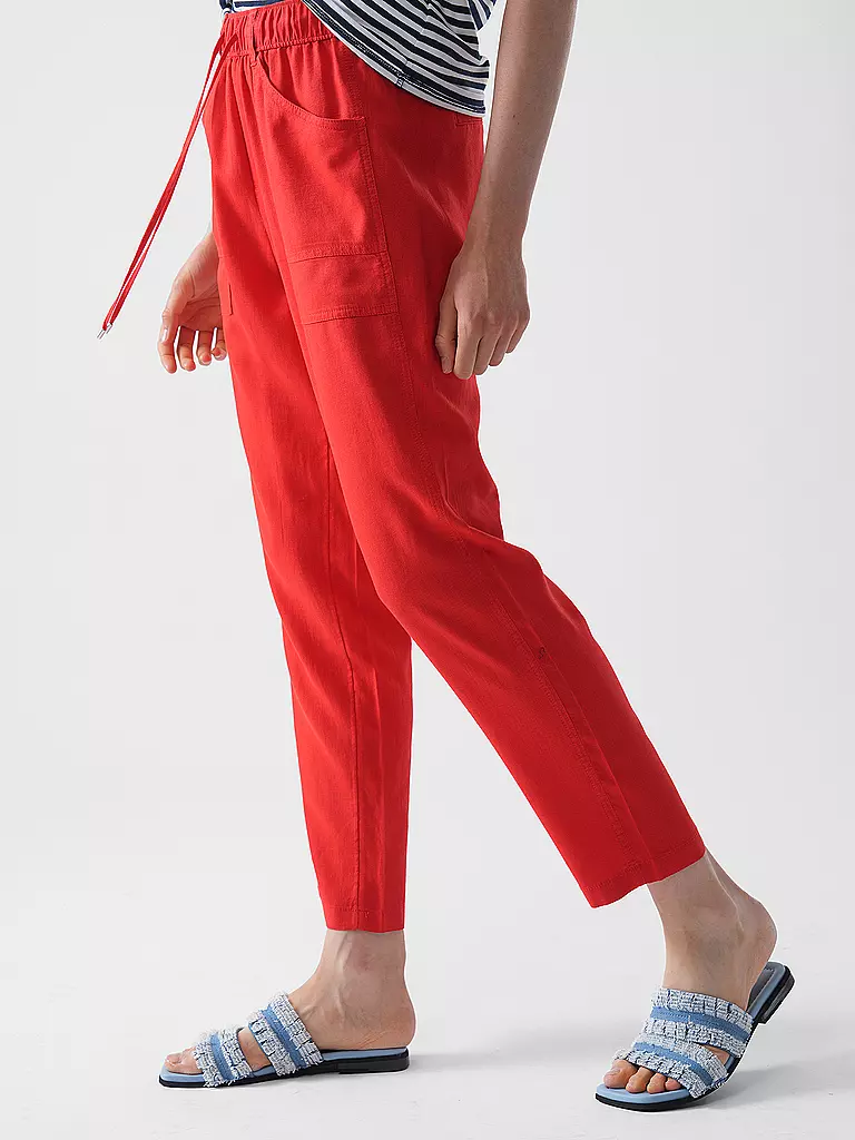 S.OLIVER | Hose Jogging Fit  | rot