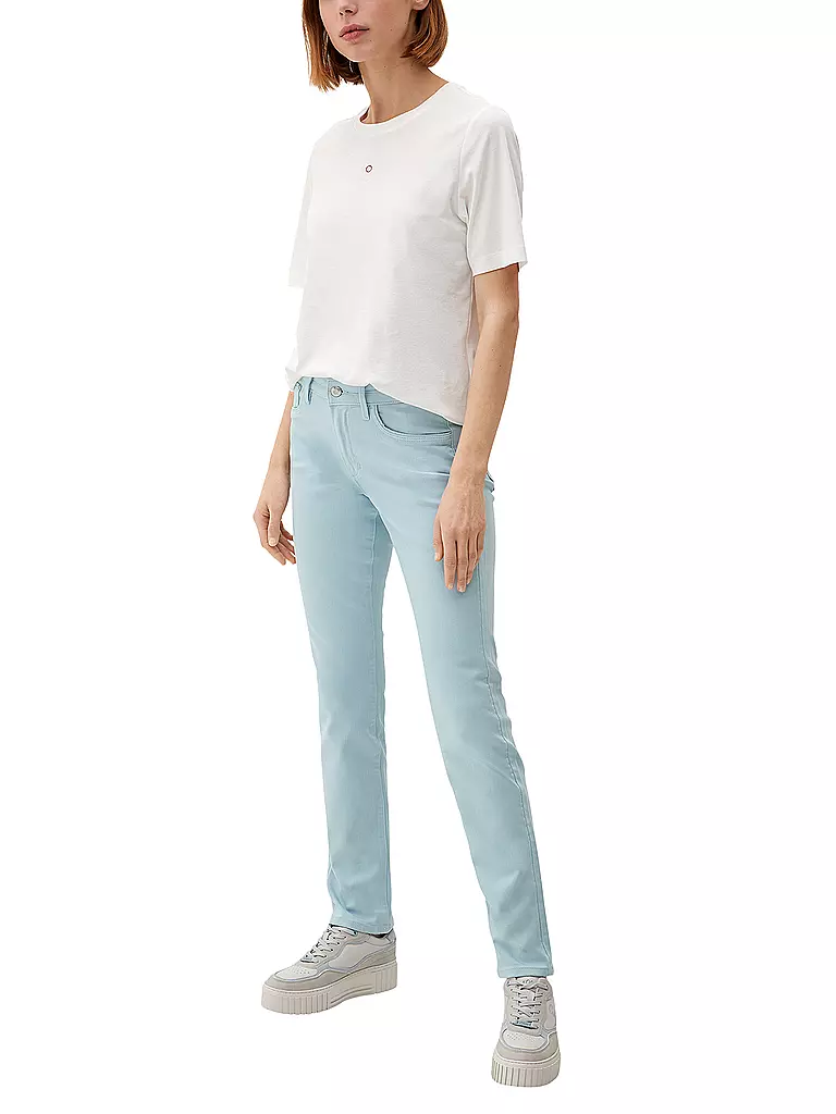 S.OLIVER | Hose Slim Fit | hellblau