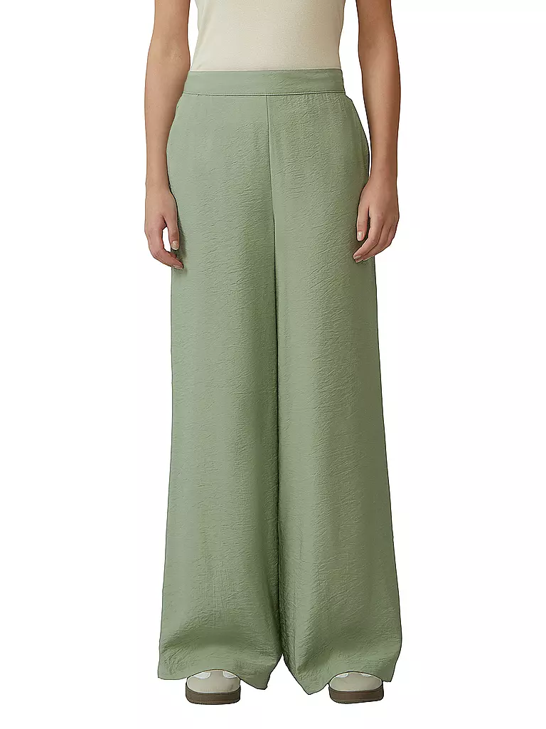S.OLIVER | Hose Wide Leg  | olive