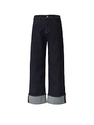 S.OLIVER | Jeans 7/8 Wide Leg  | dunkelblau