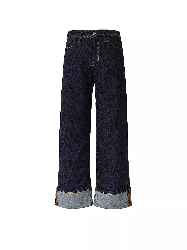 S.OLIVER | Jeans 7/8 Wide Leg  | dunkelblau