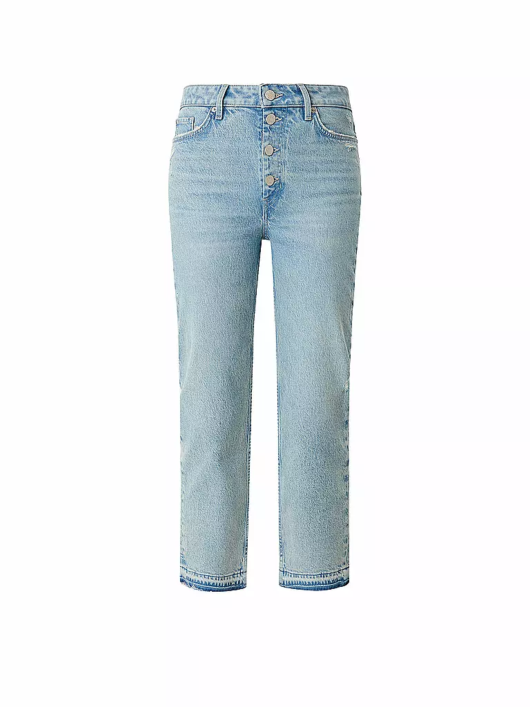 S.OLIVER | Jeans Boyfriend Fit 7/8 | hellblau