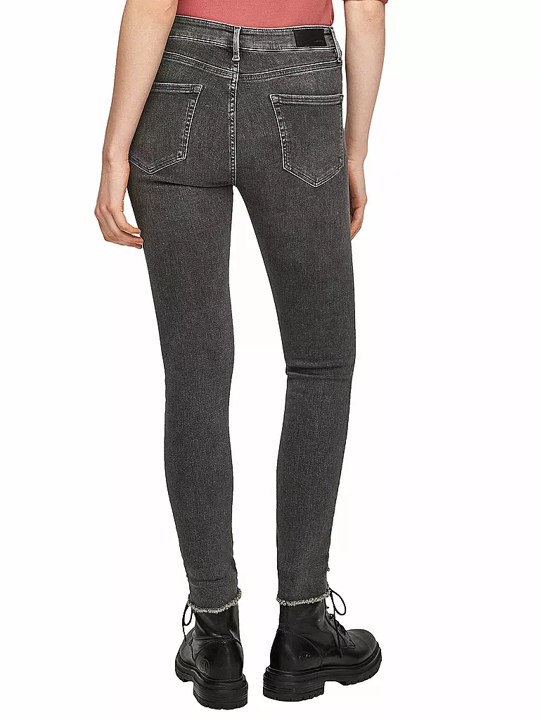 S.OLIVER | Jeans Skinny Fit 7/8 | grau