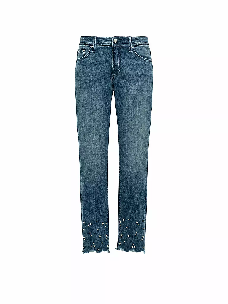 S.OLIVER | Jeans Slim Fit 7/8  | dunkelblau