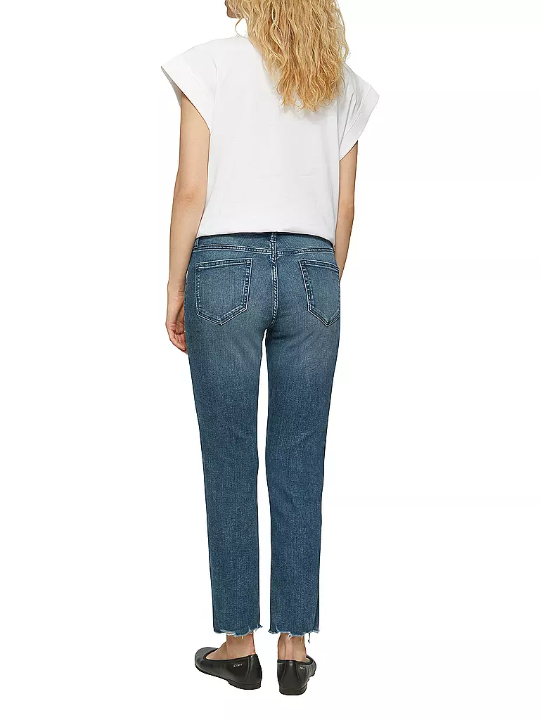 S.OLIVER | Jeans Slim Fit 7/8  | dunkelblau