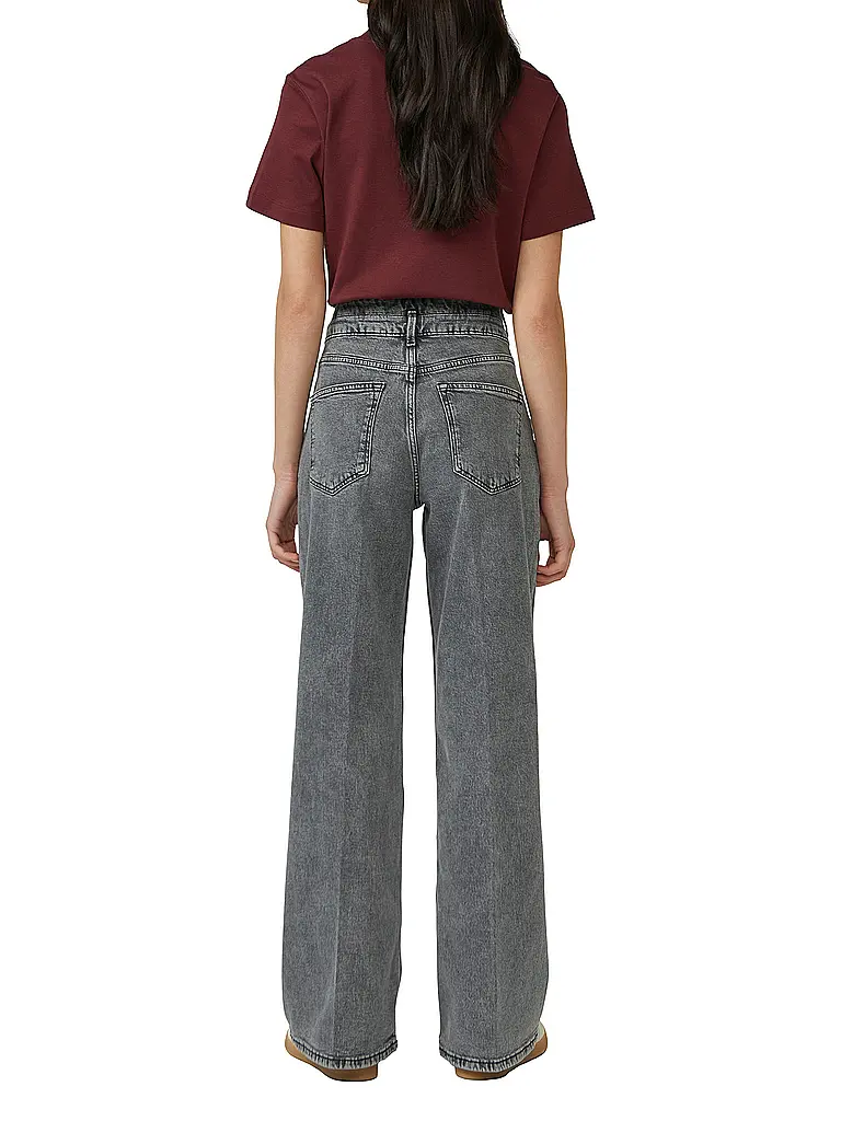 S.OLIVER | Jeans Wide Leg  | grau