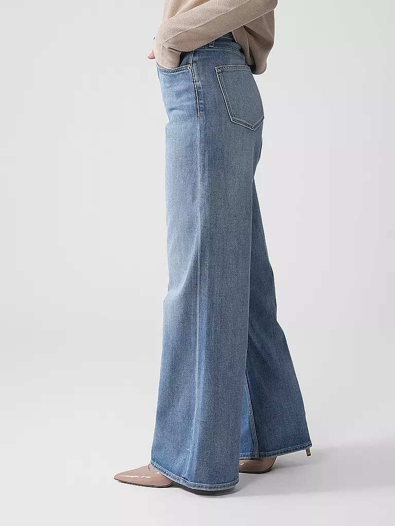 S.OLIVER | Jeans Wide Leg  | blau