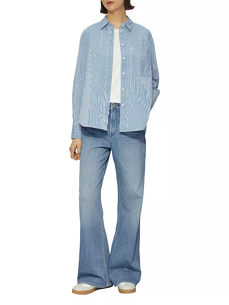 S.OLIVER | Jeans Wide Leg  | blau