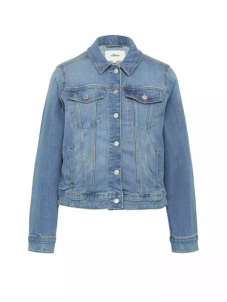 S.OLIVER | Jeansjacke  | blau