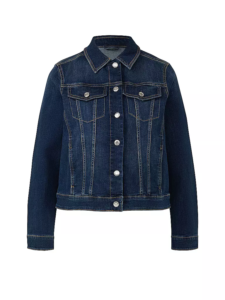 S.OLIVER | Jeansjacke  | dunkelblau