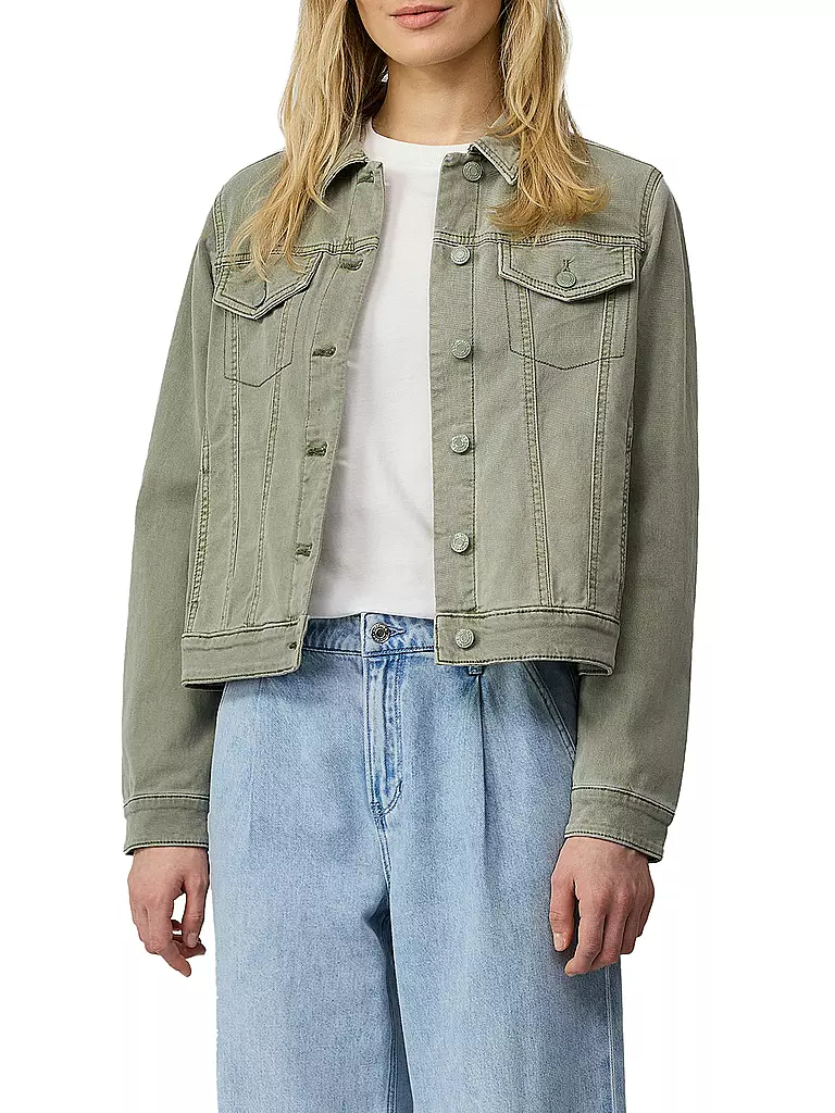 S.OLIVER | Jeansjacke  | grau