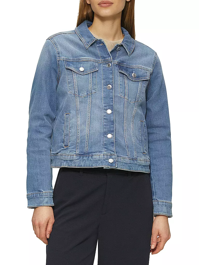 S.OLIVER | Jeansjacke  | blau