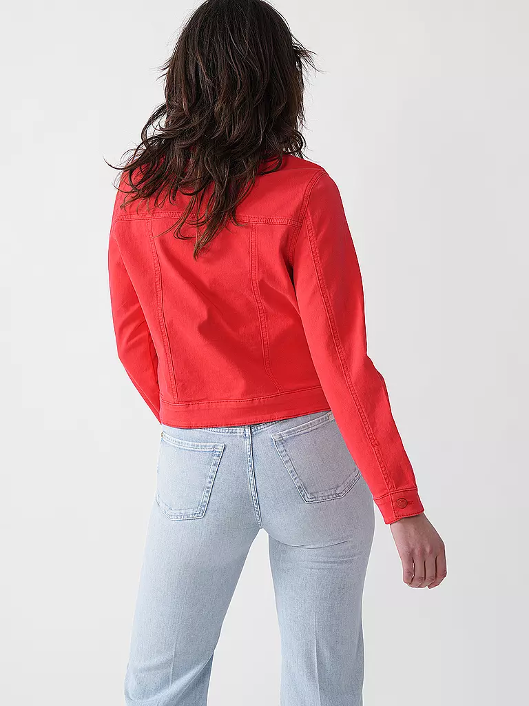 S.OLIVER | Jeansjacke  | rot