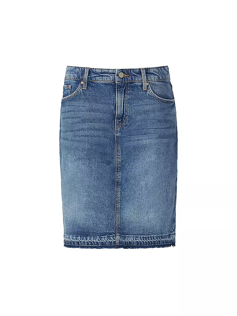 S.OLIVER | Jeansrock  | blau