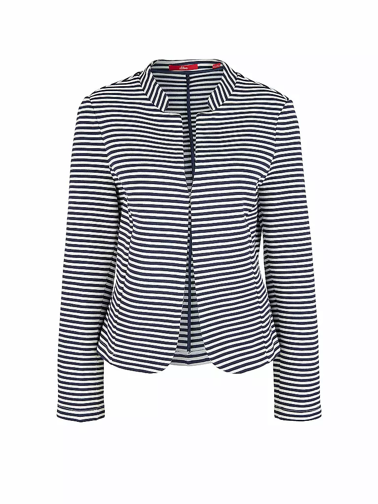 S.OLIVER | Jerseyblazer | blau