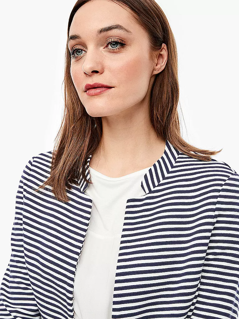 S.OLIVER | Jerseyblazer | blau