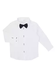 S.OLIVER | Jungen Hemd mit Fliege | weiss
