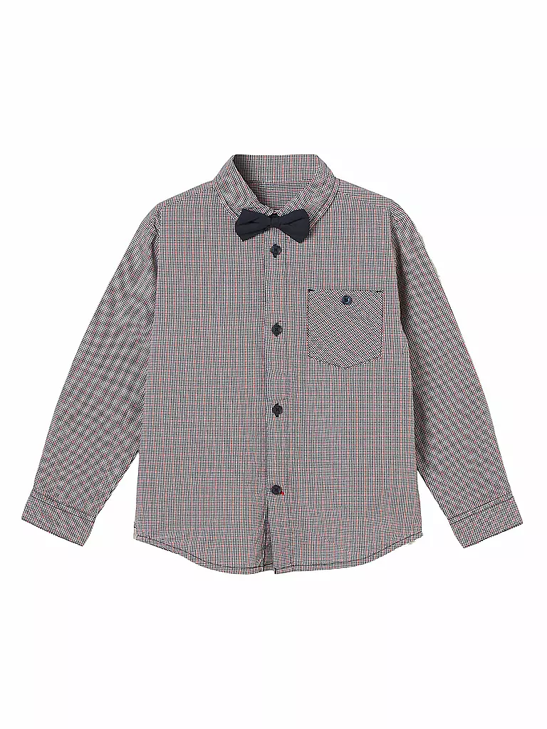 S.OLIVER | Jungen Hemd mit Fliege | blau