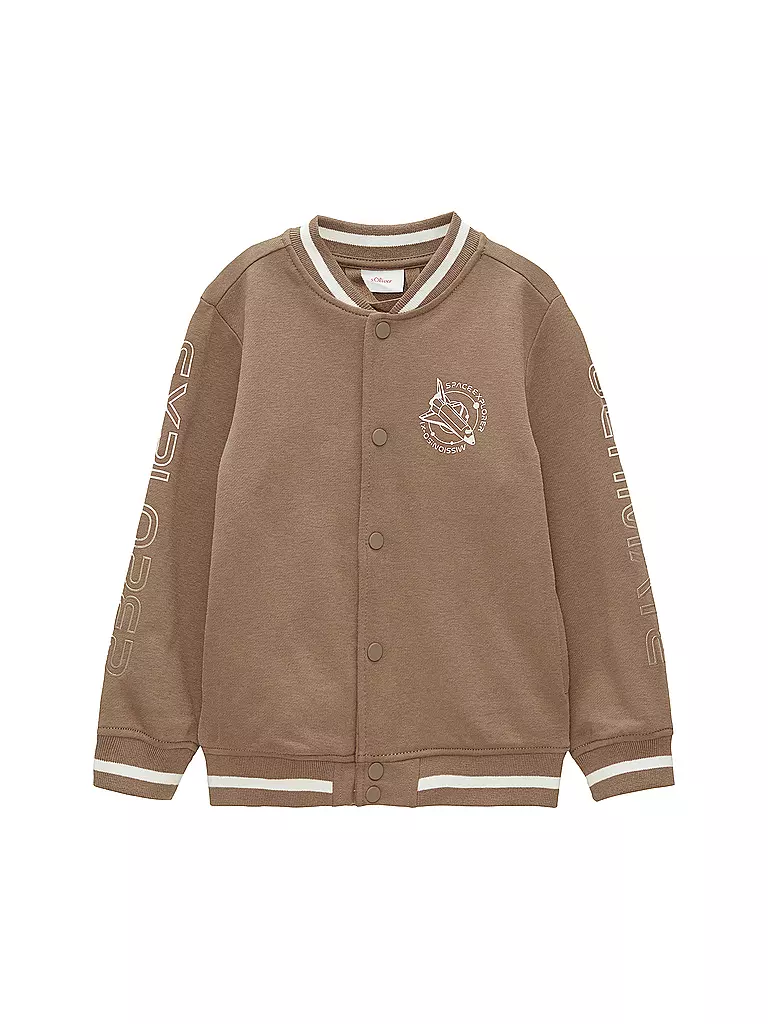 S.OLIVER | Jungen Sweatjacke | hellbraun