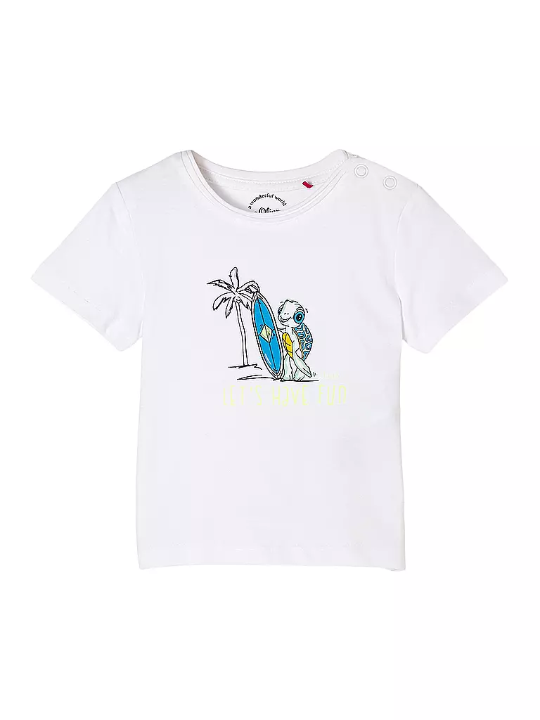 S.OLIVER | Jungen T Shirt | weiß