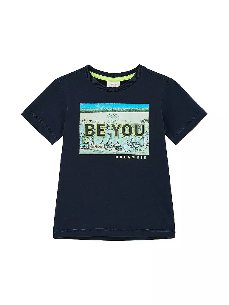 S.OLIVER | Jungen T-Shirt  | dunkelblau