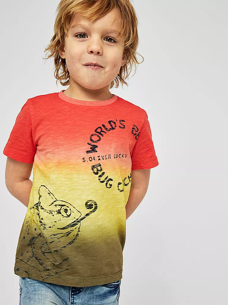 S.OLIVER | Jungen T-Shirt | orange