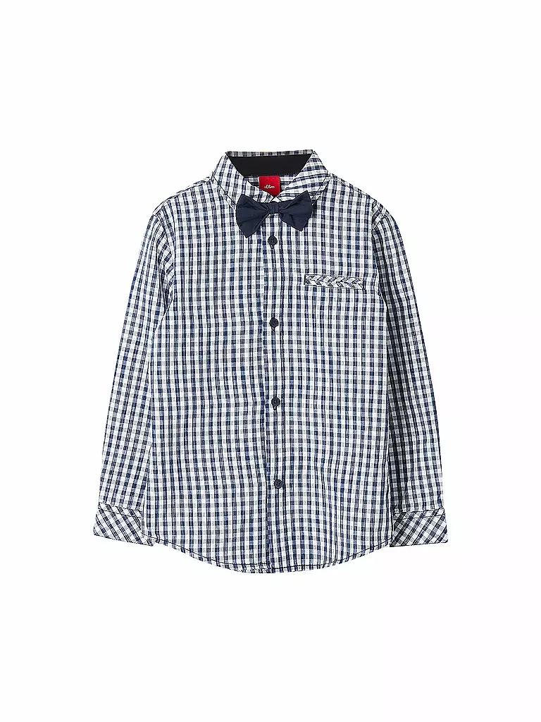S.OLIVER | Jungen-Hemd Regular-Fit | blau
