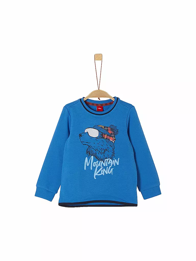S.OLIVER | Jungen-Sweater Regular-Fit | blau
