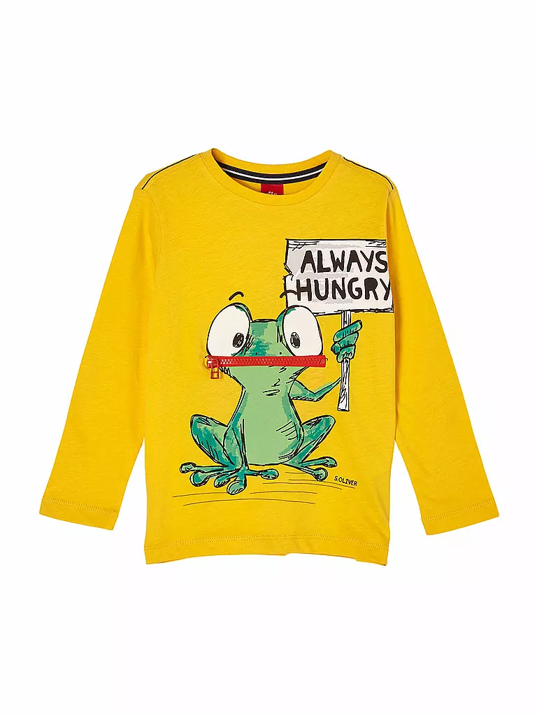 S.OLIVER | Kinder Langarmshirt  | gelb