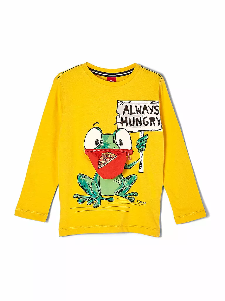 S.OLIVER | Kinder Langarmshirt  | gelb