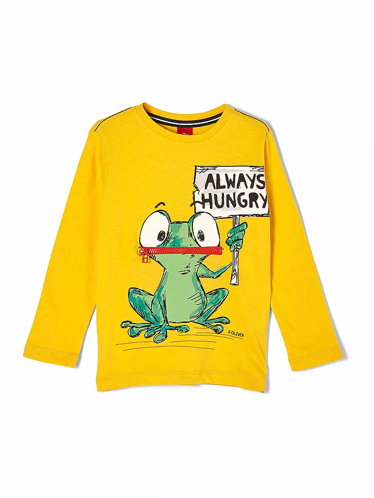 S.OLIVER | Kinder Langarmshirt  | gelb