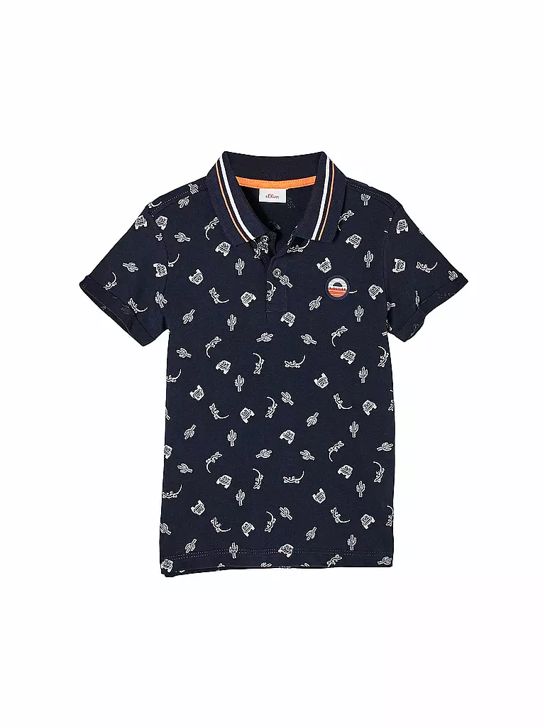 S.OLIVER | Kinder Poloshirt | blau