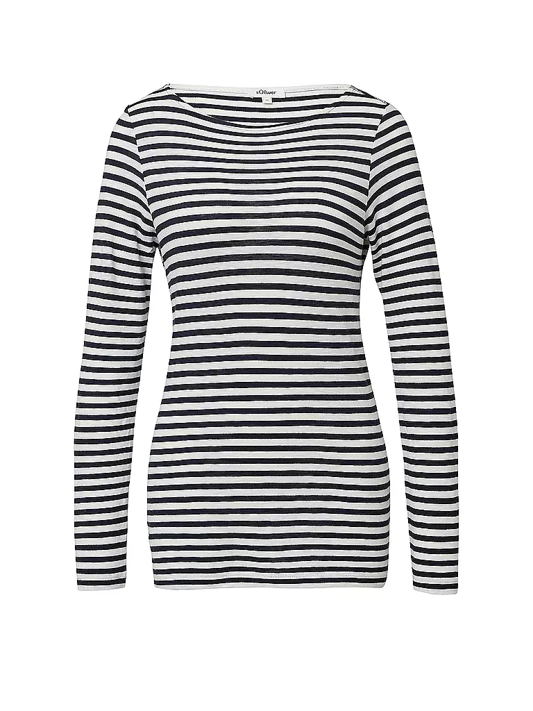 S.OLIVER | Langarmshirt  | blau