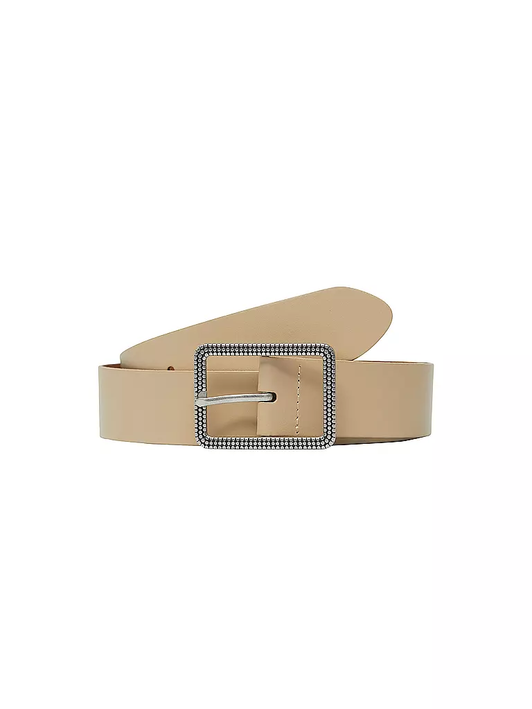 S.OLIVER | Ledergürtel  | beige