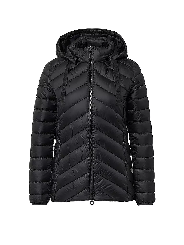 S.OLIVER | Leichtsteppjacke  | schwarz