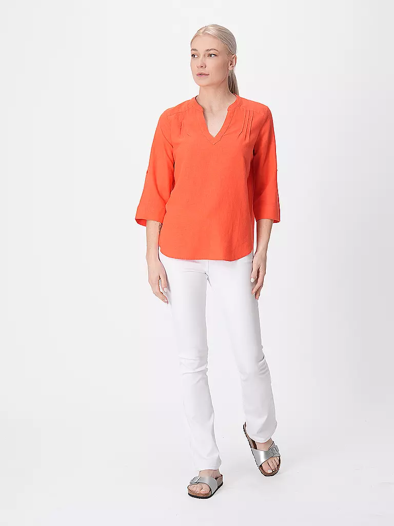 S.OLIVER | Leinenbluse | orange