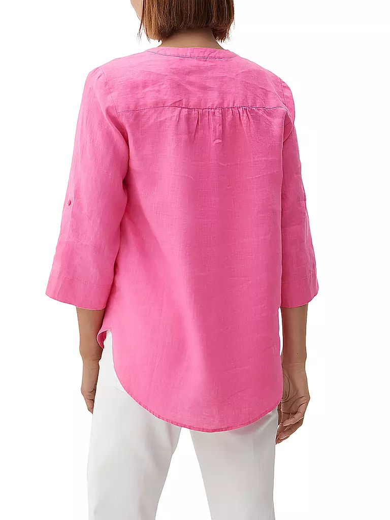 S.OLIVER | Leinenbluse | pink