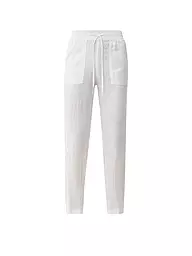 S.OLIVER | Leinenhose  | Weiss