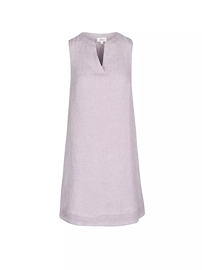 S.OLIVER | Leinenkleid | lila