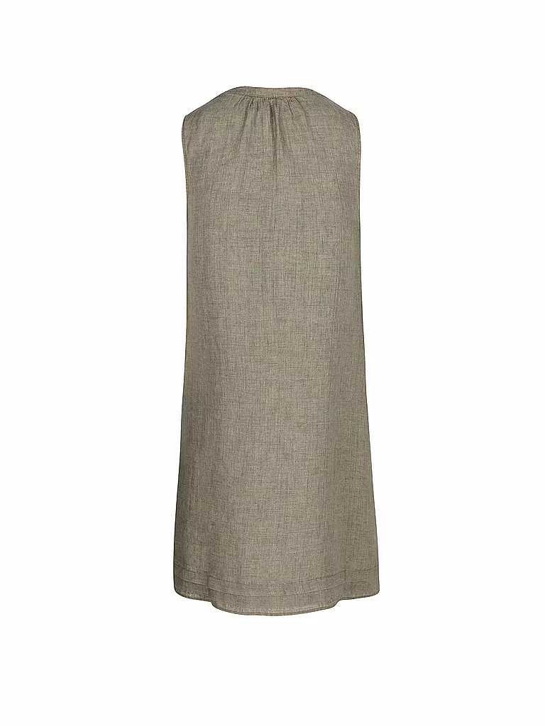 S.OLIVER | Leinenkleid | olive