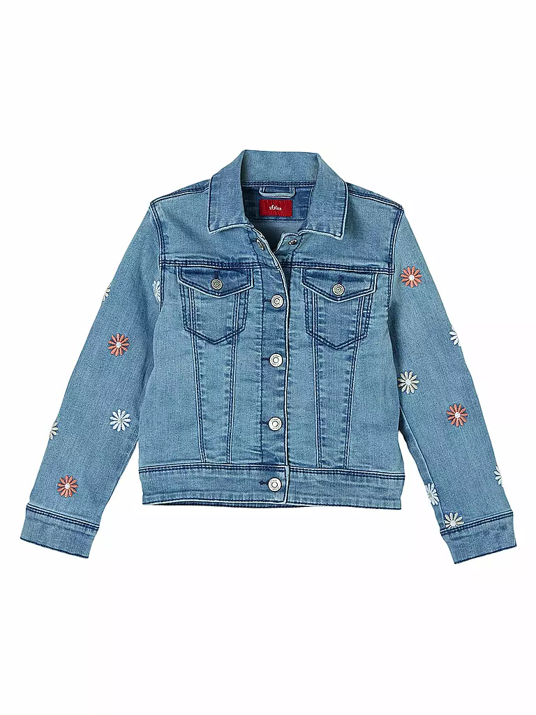 S.OLIVER | Mädchen Jeansjacke  | blau